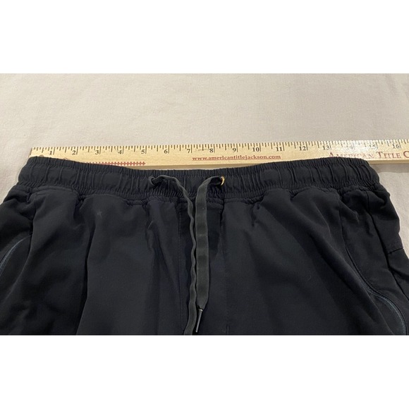 American Eagle Mens Airflex Joggers Black Small Tall - Picture 6 of 7